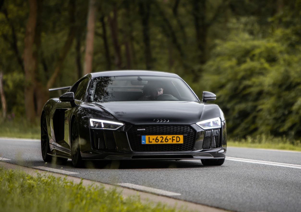 Audi R8 zwart